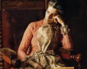 Portrait of Amelia Van Buren - 托马斯·伊肯斯